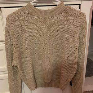 garage sweater crop top